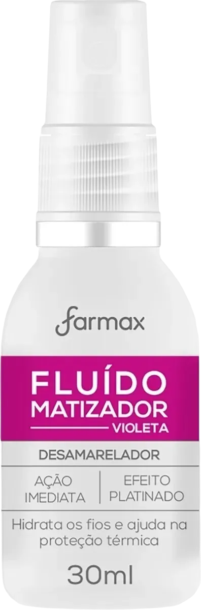 Fluído Matizador Violeta Farmax Desamarelador 30ml