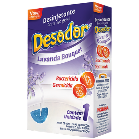 Pedra Sanitária Desodor Lavanda Bouquet