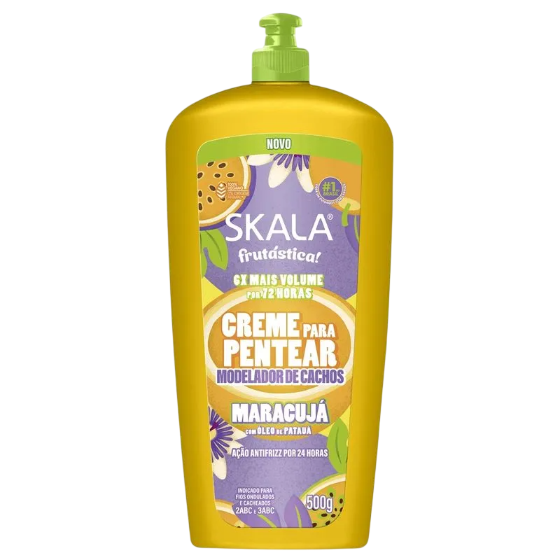Creme Para Pentear Skala Frutástica Maracujá 500g