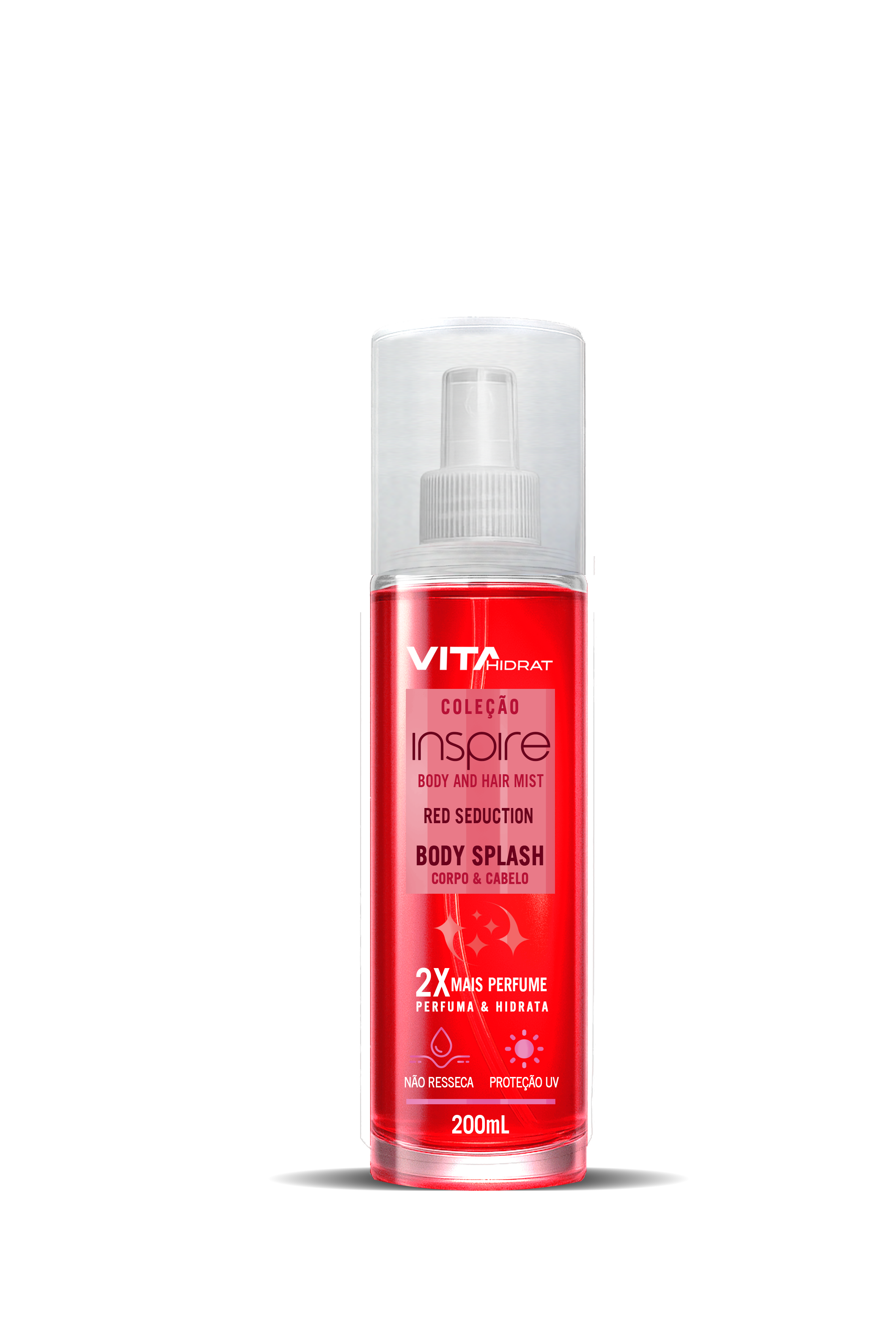 Body Splash Vitahidrat Red Seduction 200ml