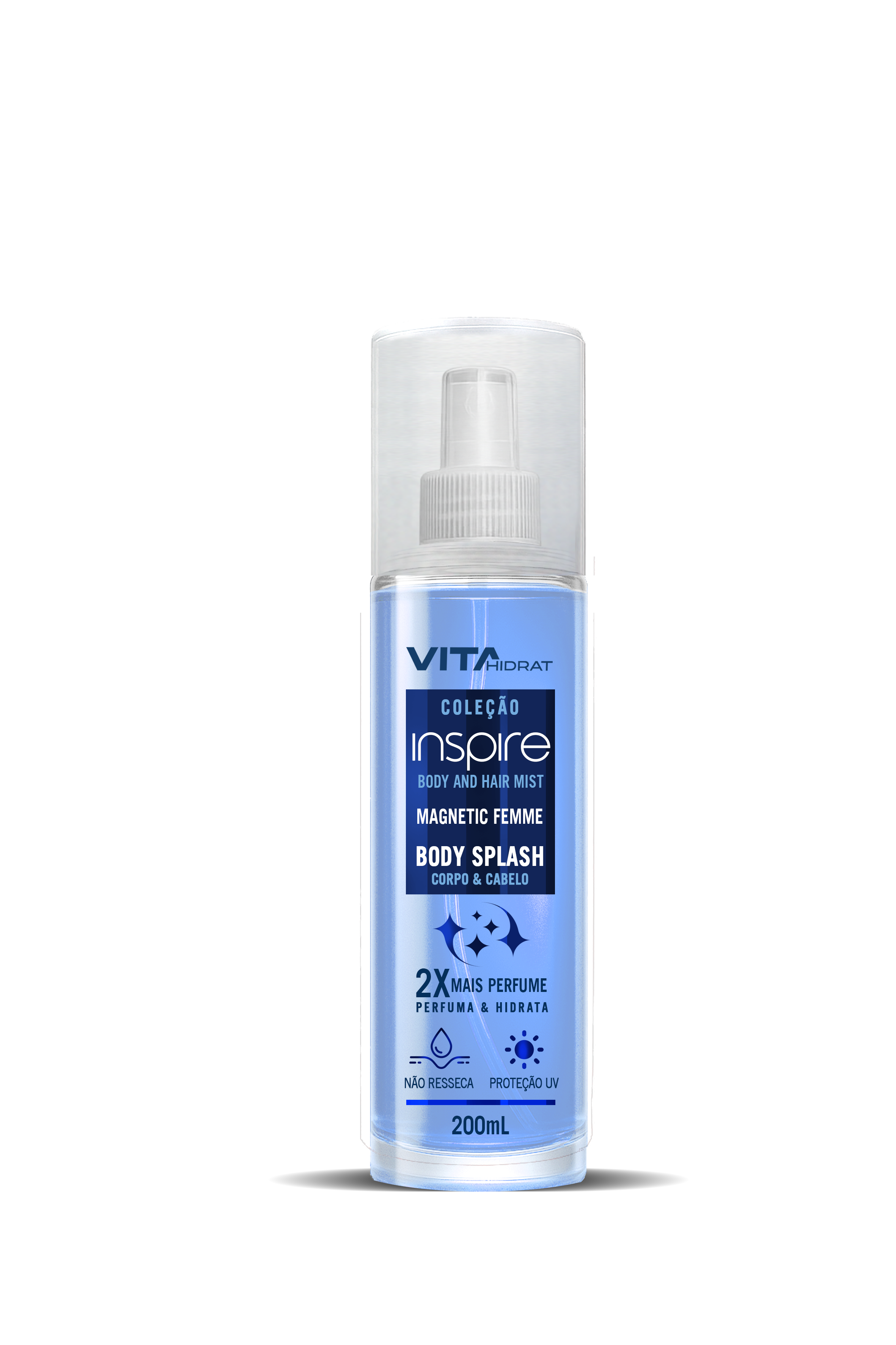 Body Splash Vitahidrat Magnetic Femme 200ml