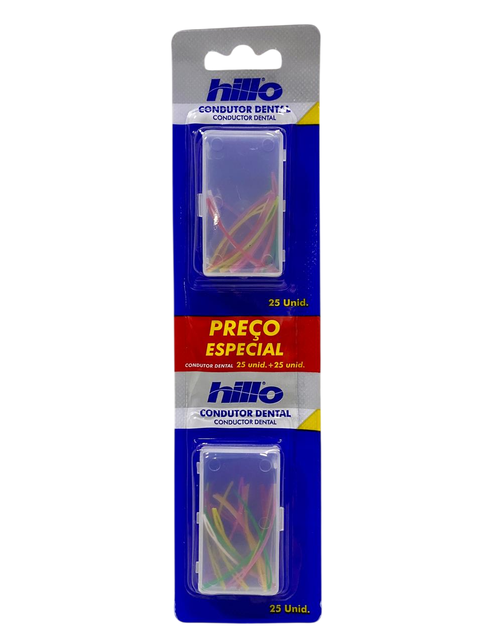 Pack Promocional Passa Fio Dental Hillo 25 + 25 Unidades