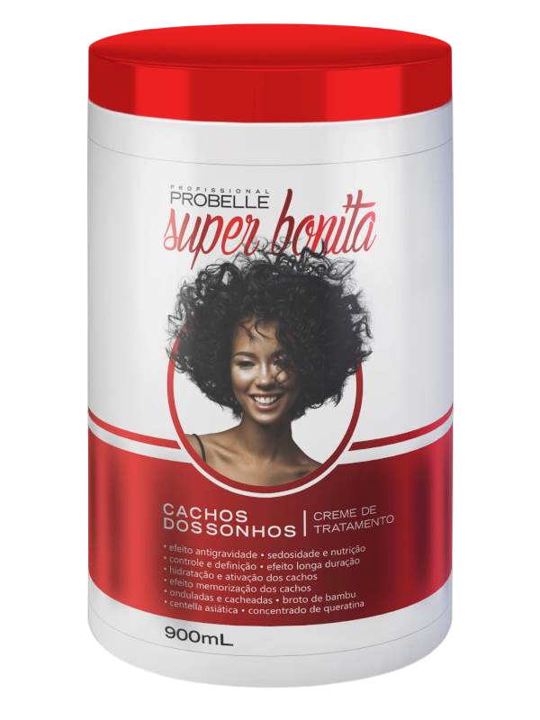 Creme de Tratamento Probelle Super Bonita Cachos dos Sonhos 900ml