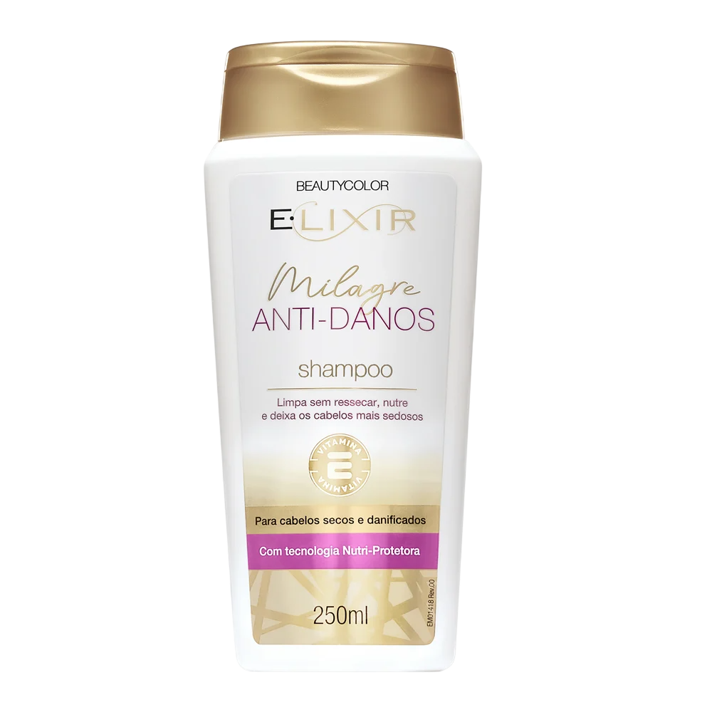 Shampoo Beauty Color Elixir Milagre Anti-Danos 250ml