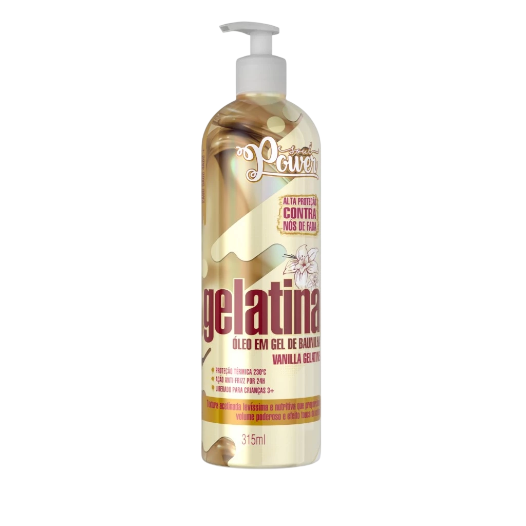 Óleo em Gel Beauty Color Sou Power Baunilha 315ml