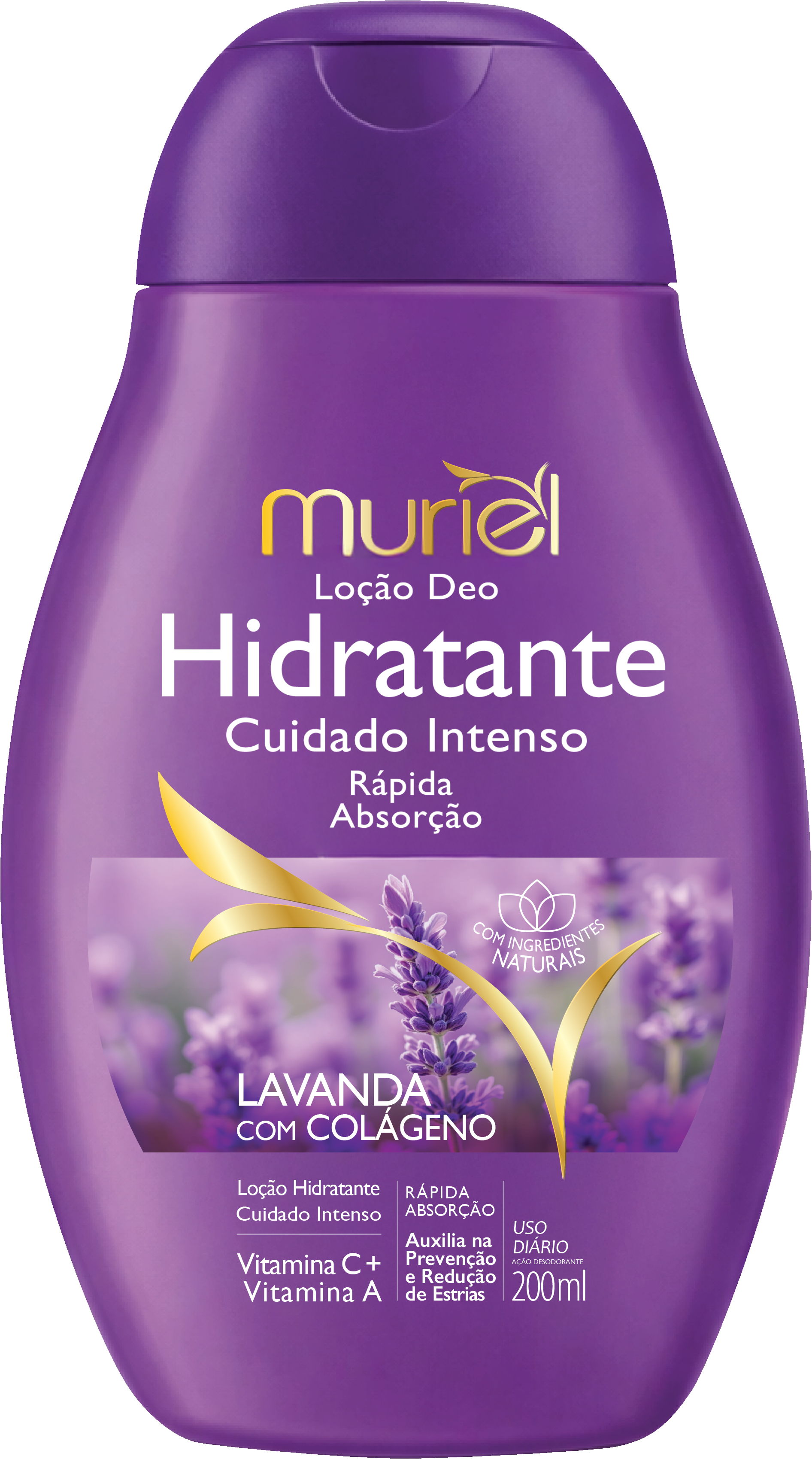 HID CORP MURIEL LAVANDA C/COLAGENO 200ML