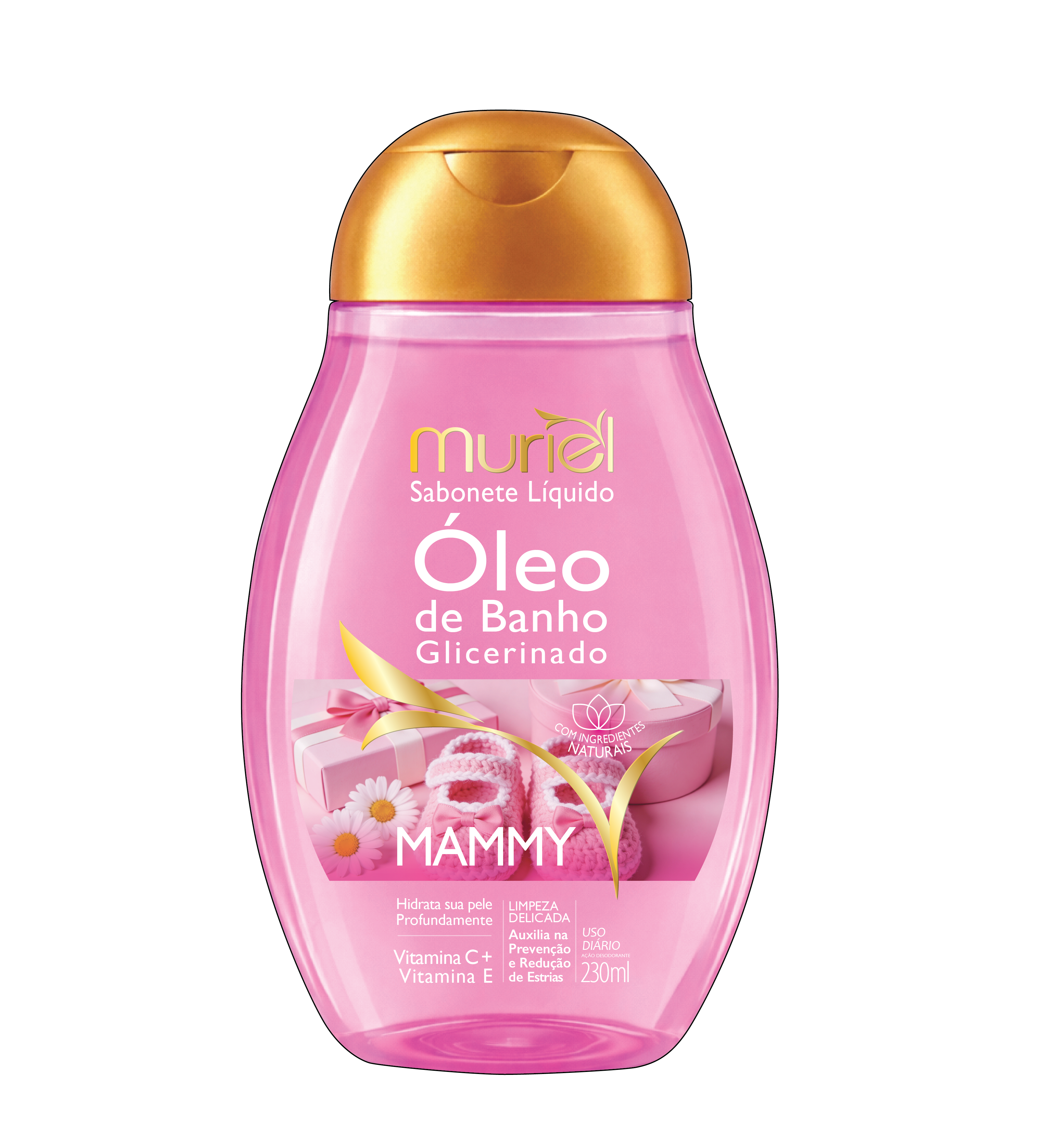 OLEO DE BANHO MURIEL MAMMY 230ML