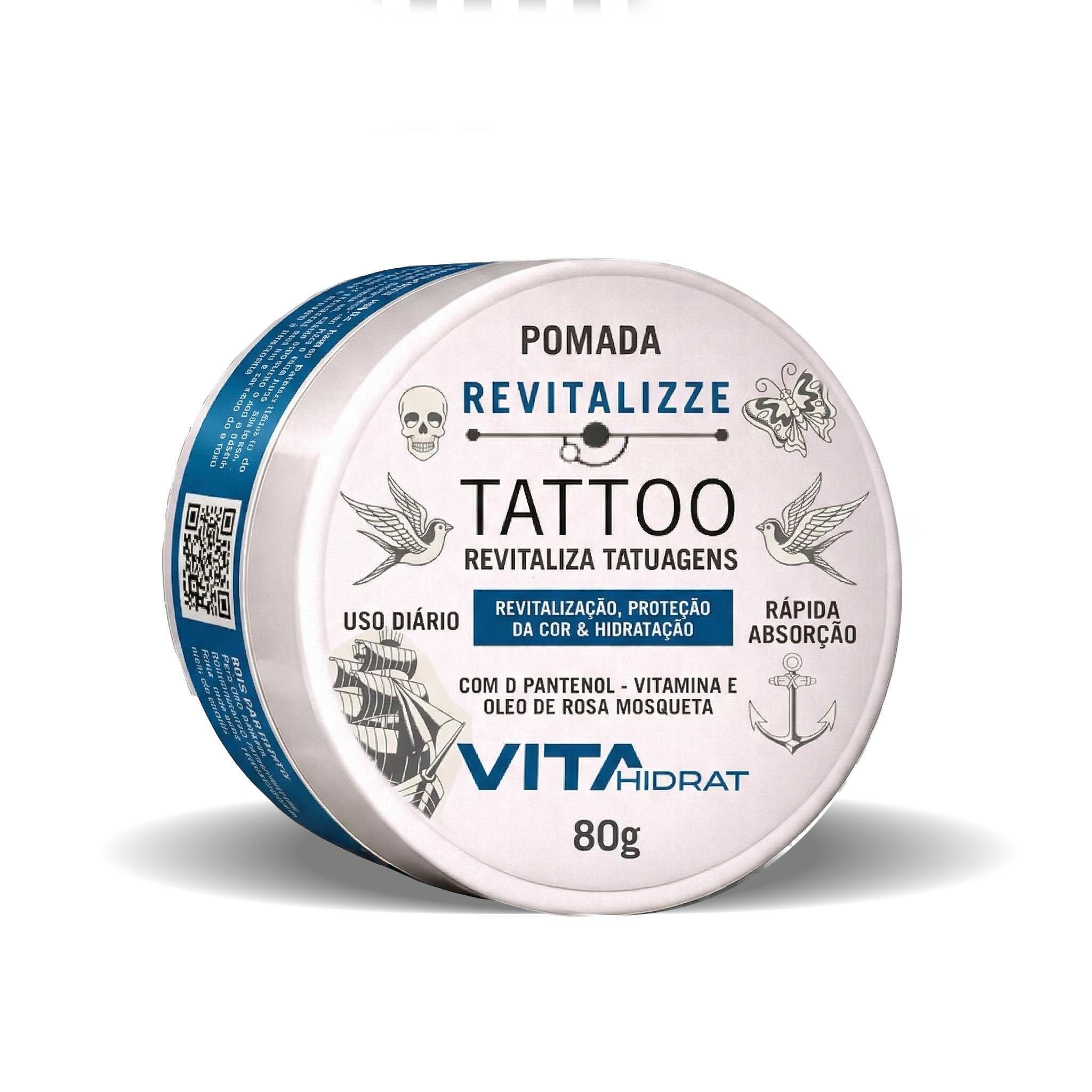 Pomada Vitahidrat Revitalizze Tattoo 80g