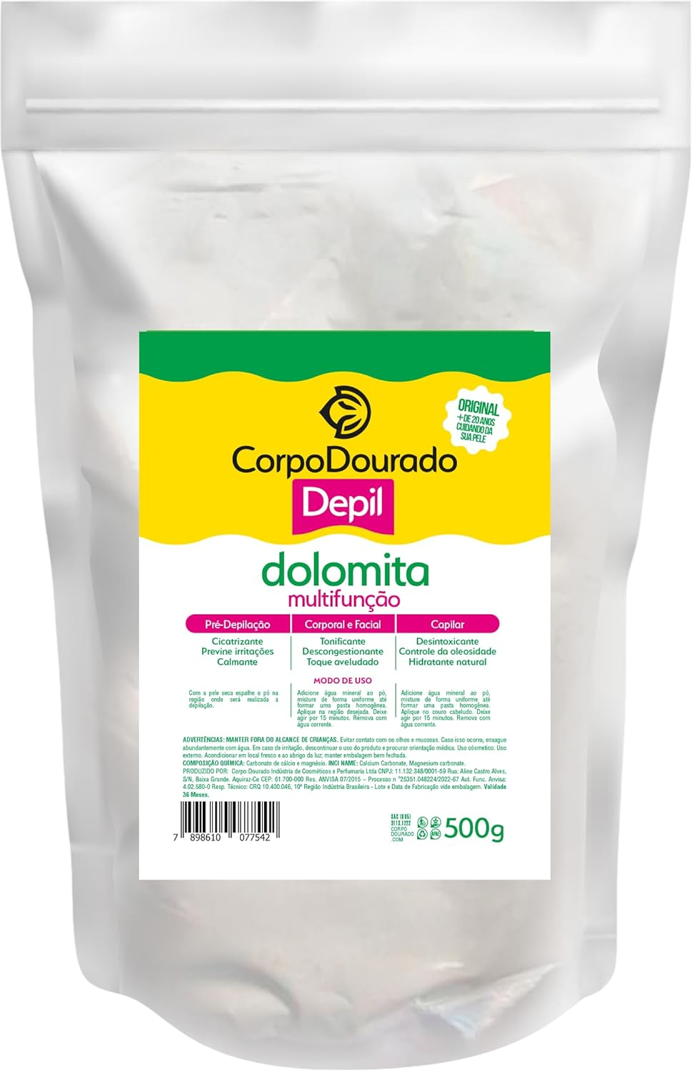 DOLOMITA C.D DEPIL 500G