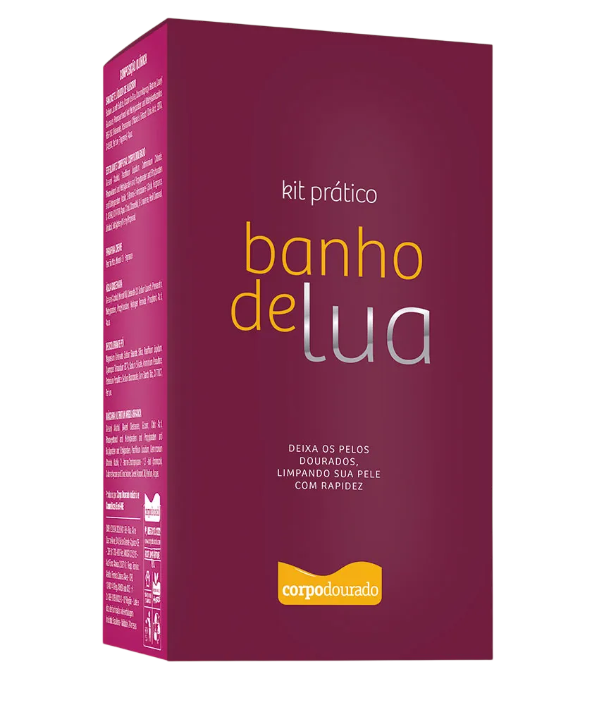 KIT P/BANHO DE LUA C.D PRATICO