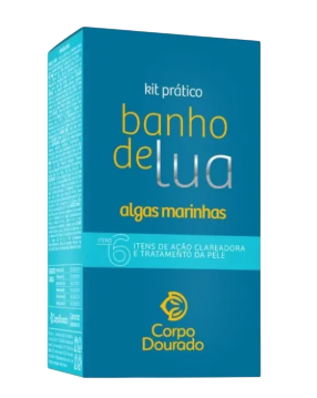 KIT P/BANHO DE LUA C.D ALGAS MARINHAS