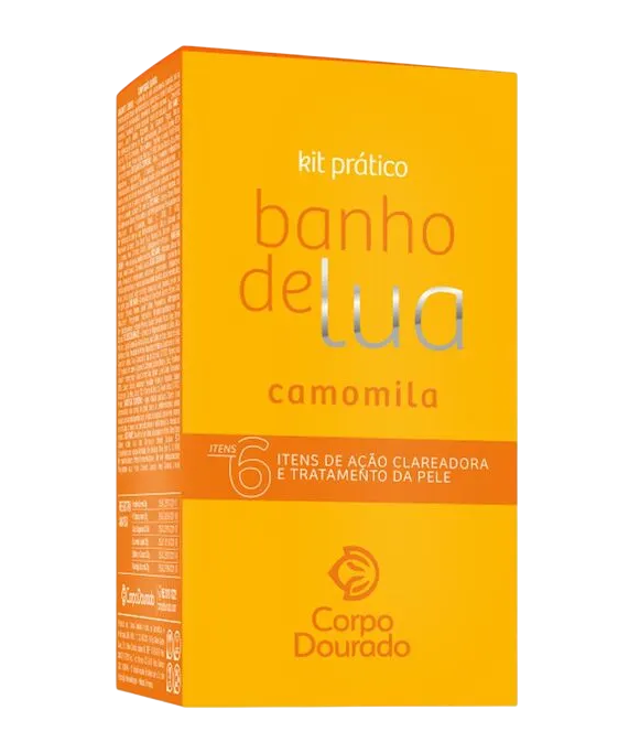 KIT P/BANHO DE LUA C.D CAMOMILA