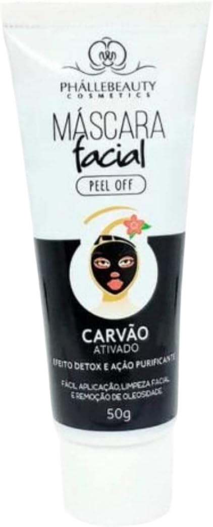 Máscara Facial Phállebeauty Carvão Ativado 50g