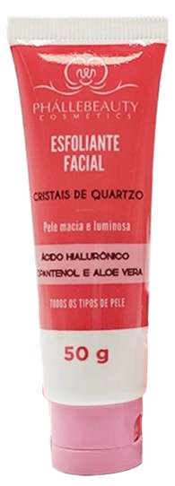 Esfoliante Facial Phállebeauty Cristais de Quartzo 50g