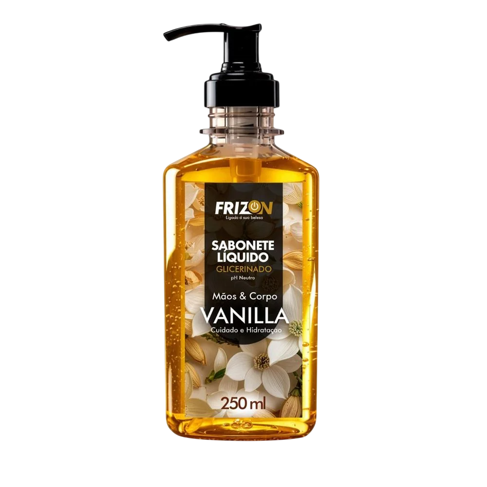 Sabonete Líquido Glicerinado Frizon Vanilla 250ml