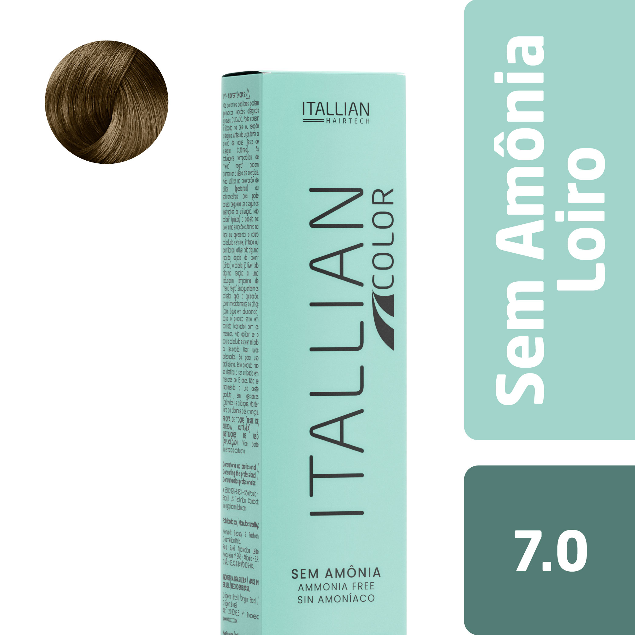 COL ITALLIAN COLOR S/AM 7.0 LOIRO