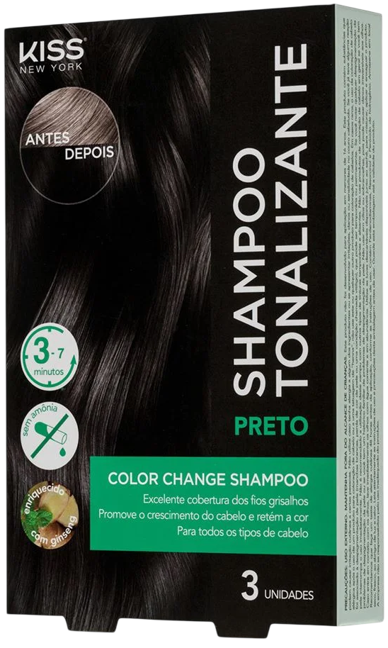 SH TONALIZANTE KISS PRETO