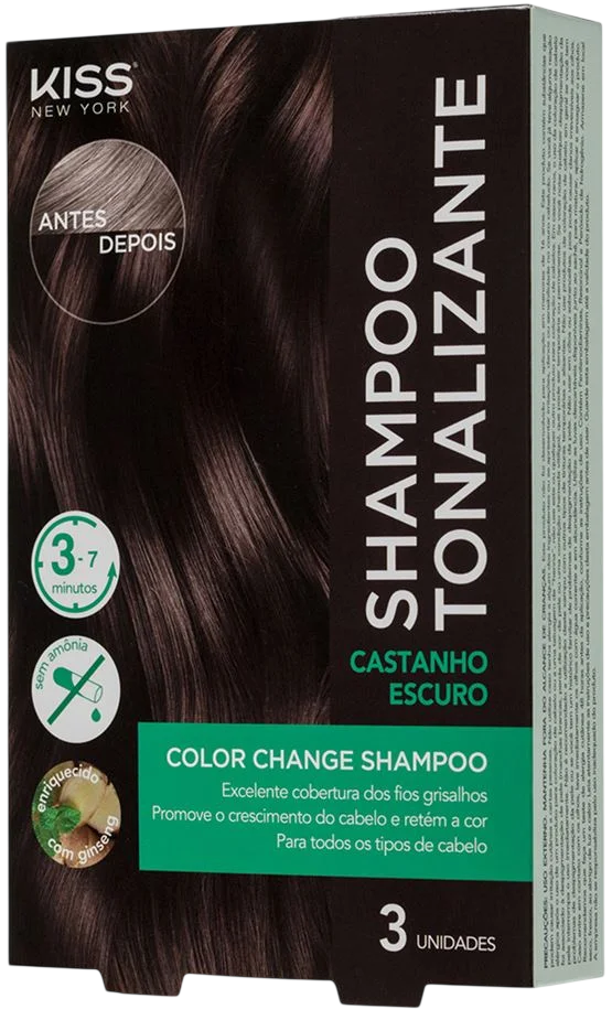 SH TONALIZANTE KISS CASTANHO ESCURO