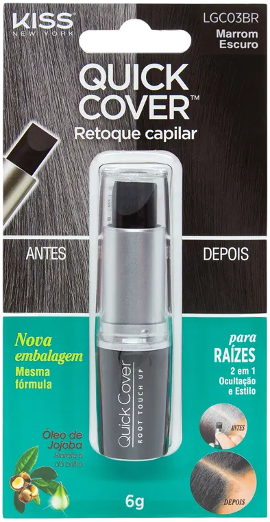 BATOM DE RETOQUE CAP KISS MARROM ESCURO