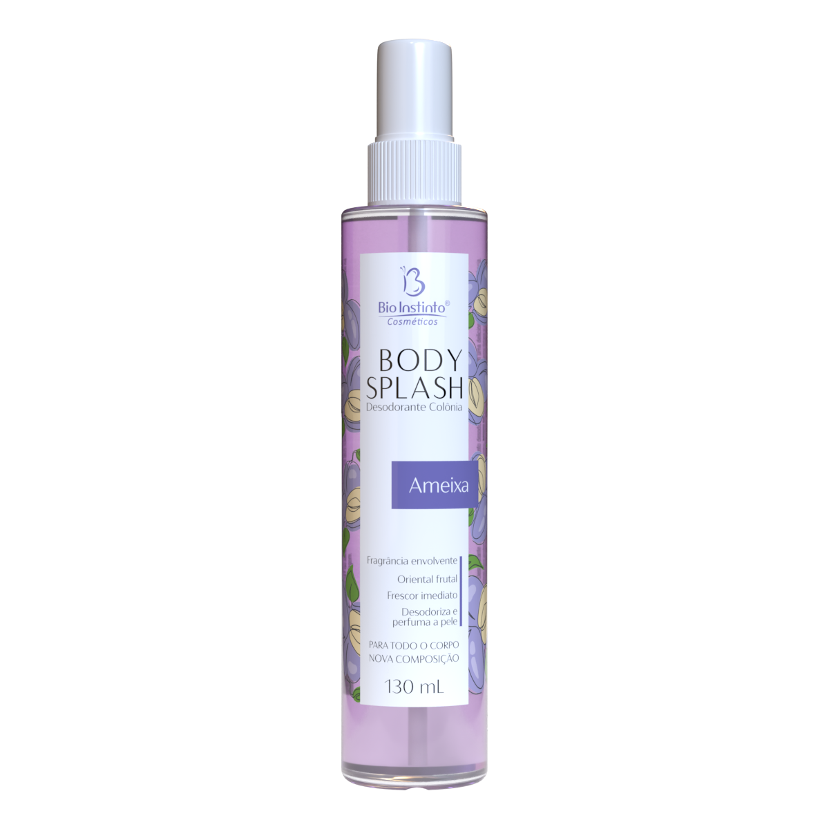 Body Splash Bio Instinto Ameixa 130ml