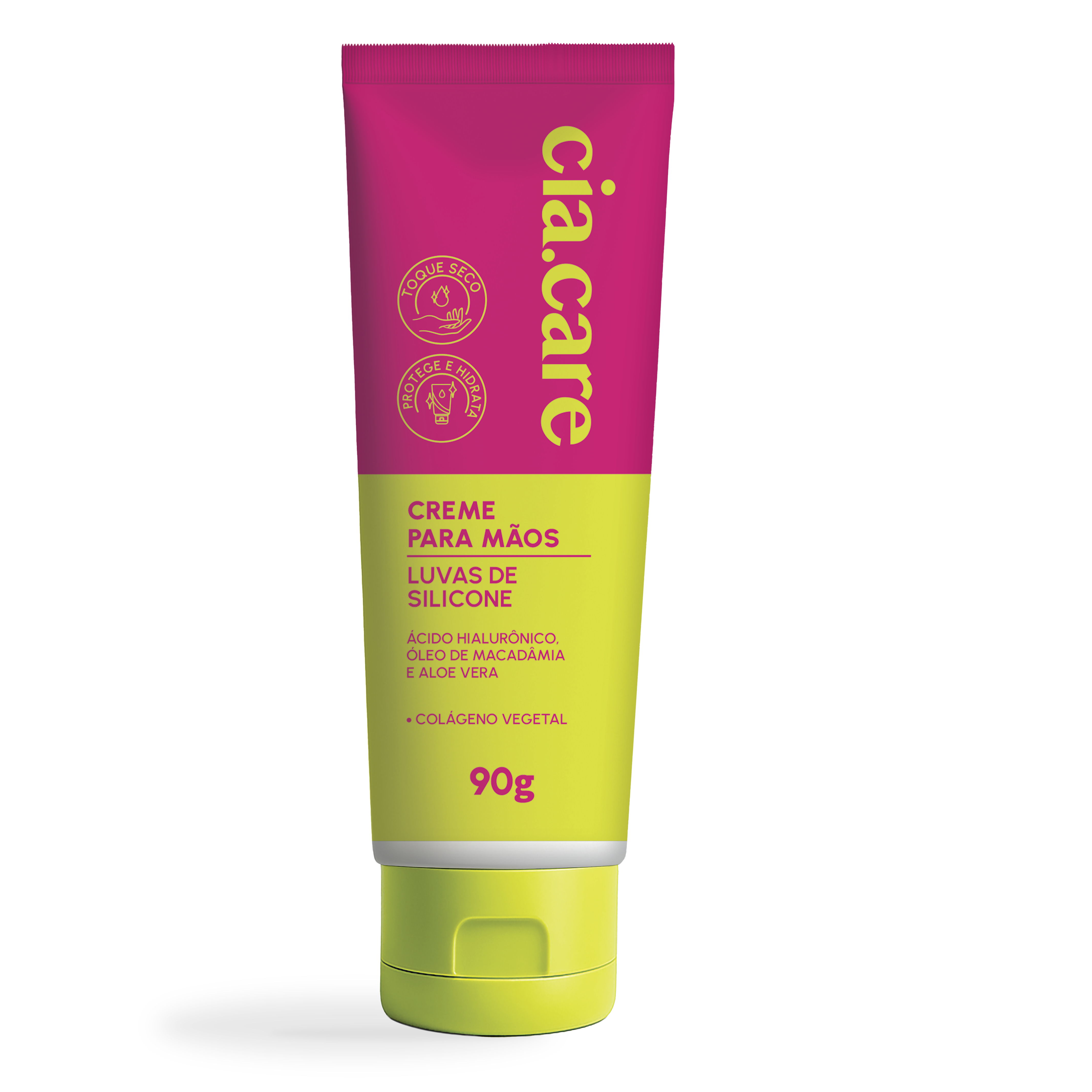 Creme para Mãos Cia Care Luvas de Silicone 90g
