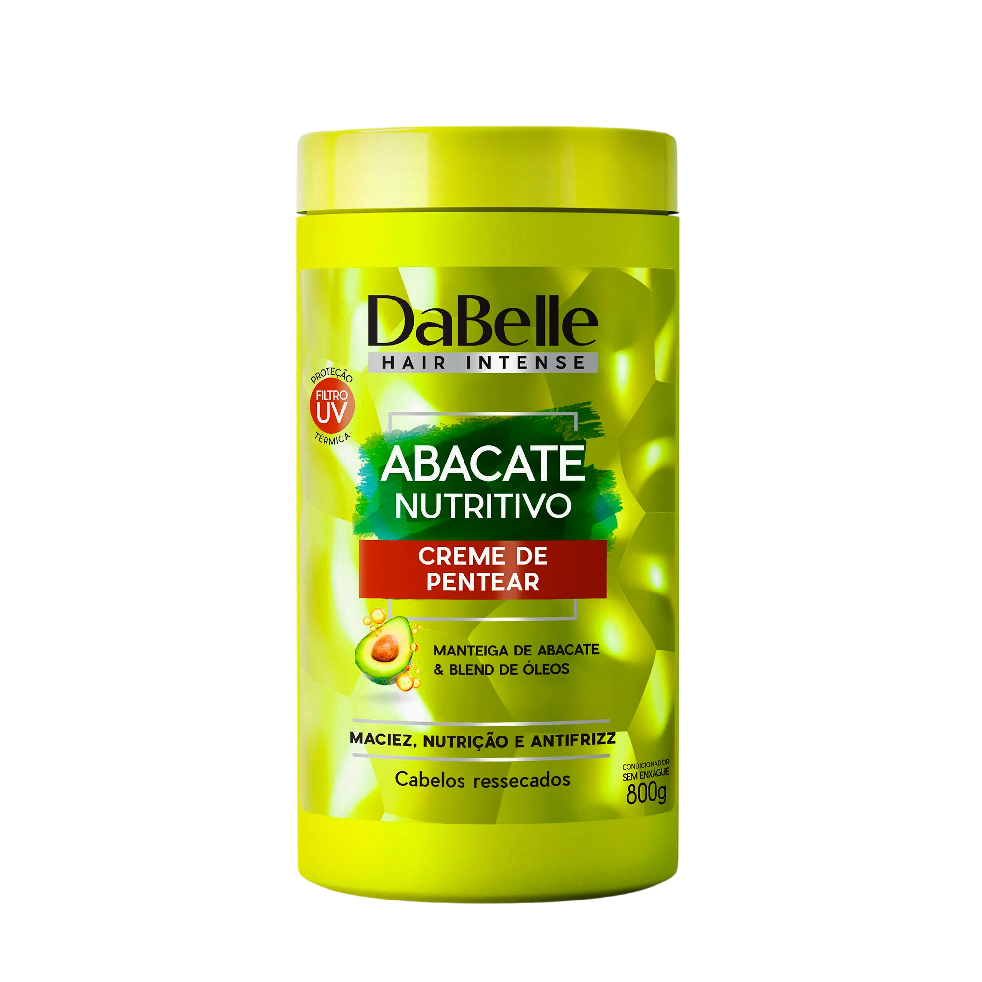 Creme de Pentear Dabelle Abacate Nutritivo 800g