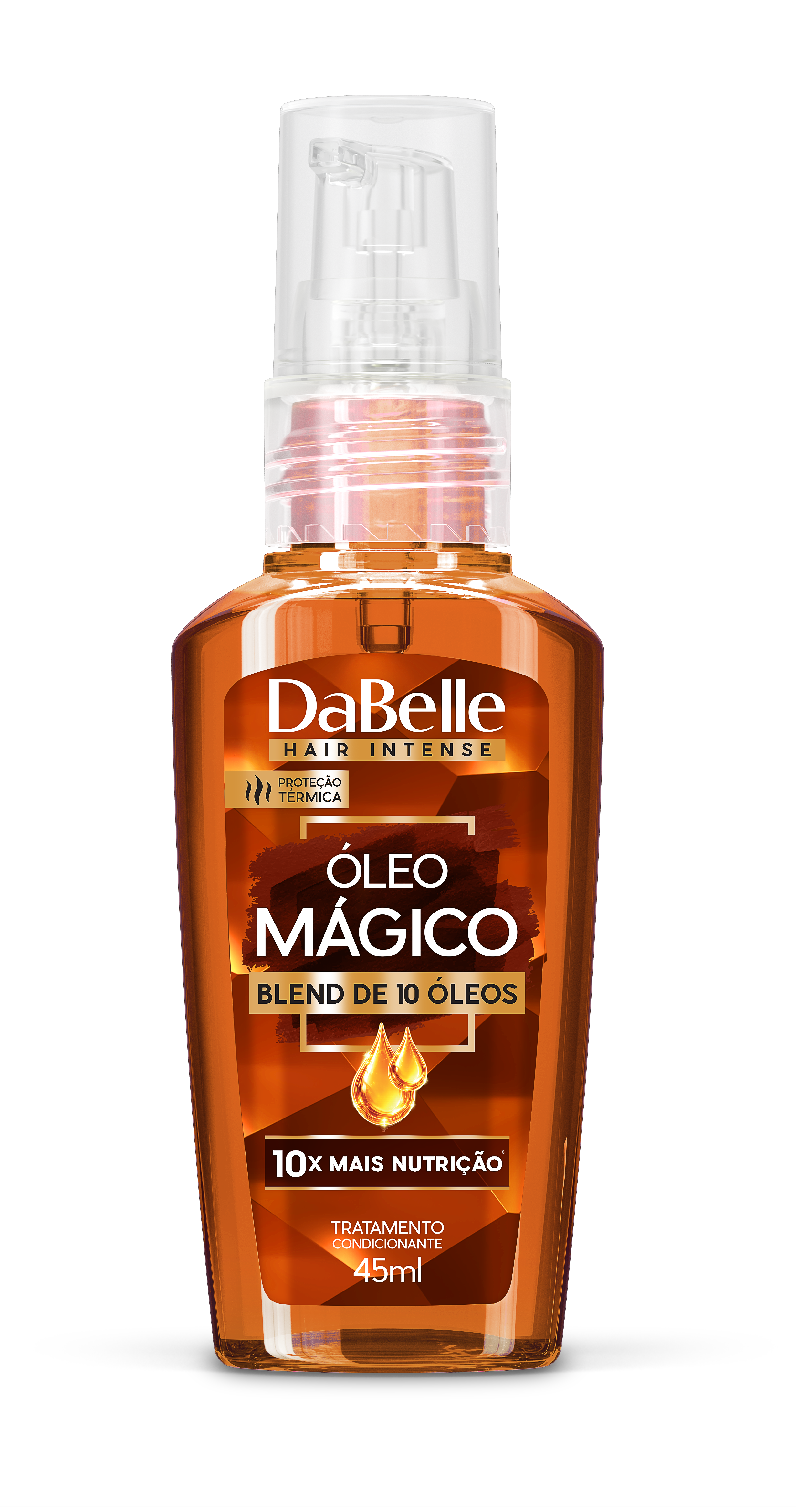 Óleo Capilar Dabelle Óleo Mágico Blend de 10 Óleos 45ml
