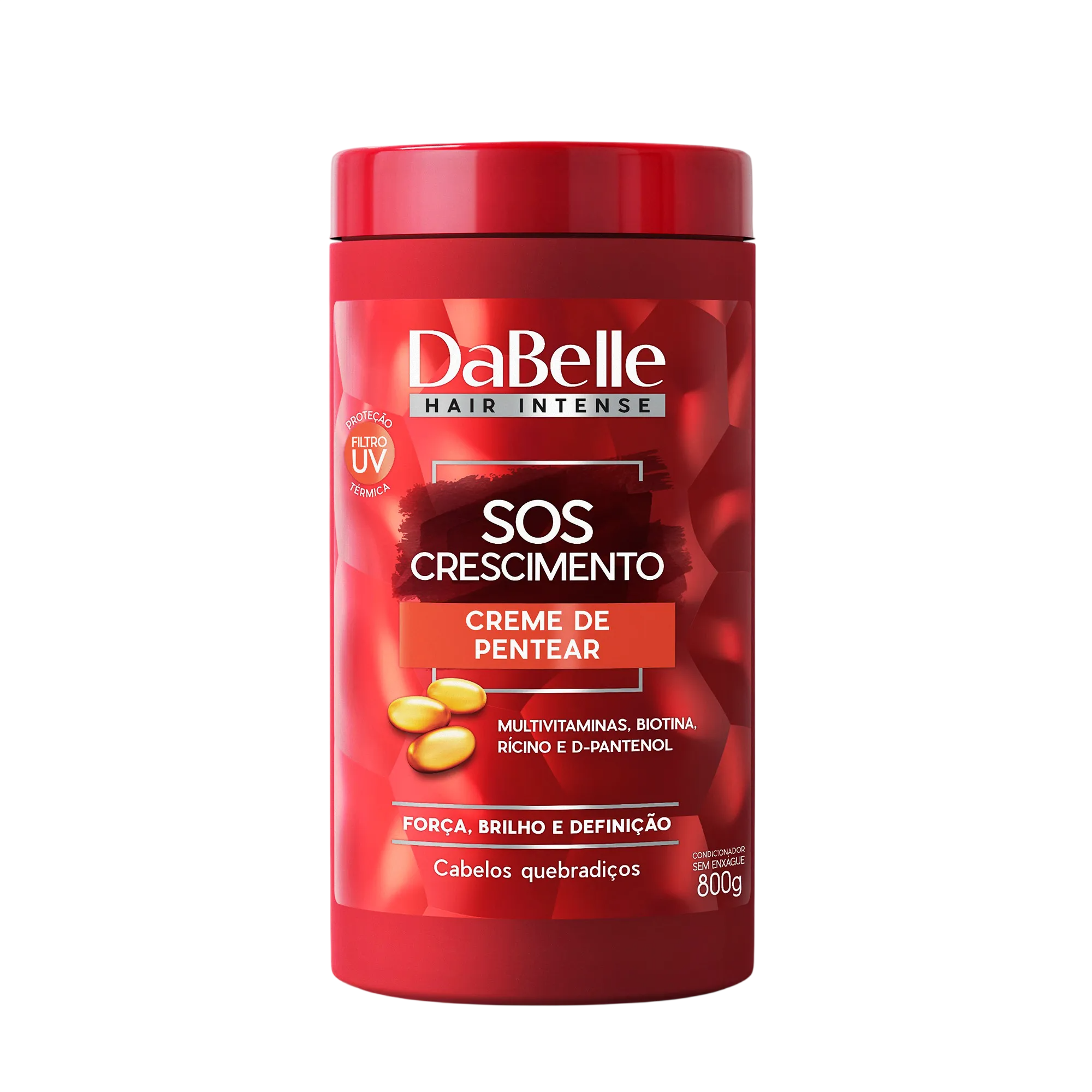 Creme de Pentear Dabelle SOS Crescimento 800g