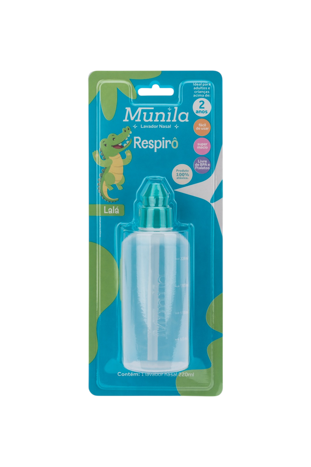 Lavador Nasal Munila Respirô 220ml