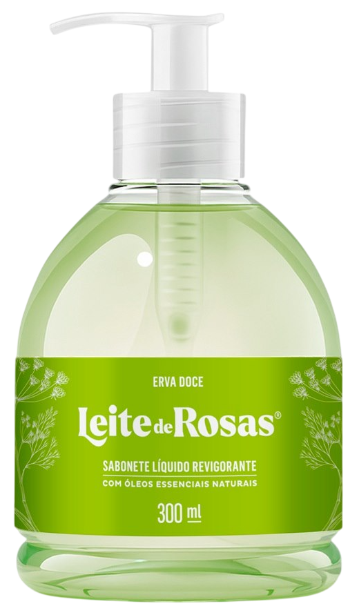 SAB LIQ LEITE DE ROSAS ERVA DOCE 300ML