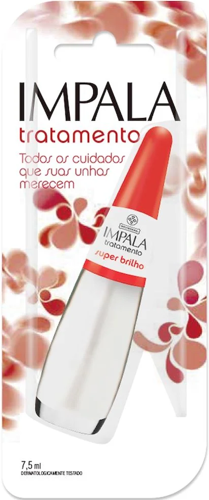 Esmalte Impala Tratamento Super Brilho 7,5ml Blister - (6 unidades)