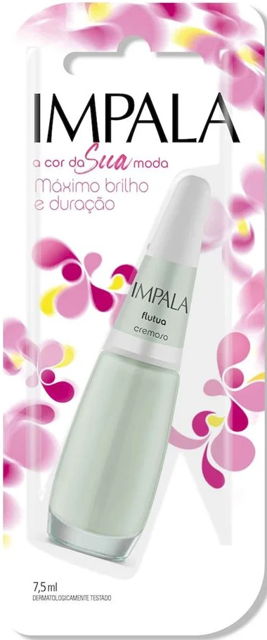 Esmalte Cremoso Impala A Cor da Sua Moda Flutua 7,5ml Blister - (6 unidades)