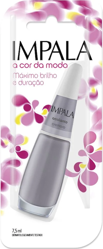 Esmalte Cremoso Impala A Cor da Sua Moda Acalanto 7,5ml Blister - (6 unidades)