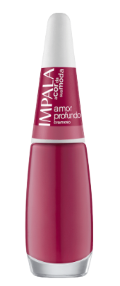 Esmalte Cremoso Impala A Cor da Sua Moda Amor Profundo 7,5ml Blister - (6 unidades)