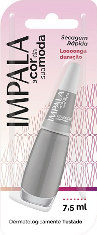 Esmalte Cremoso Impala A Cor da Sua Moda Essencial 7,5ml Blister - (6 unidades)