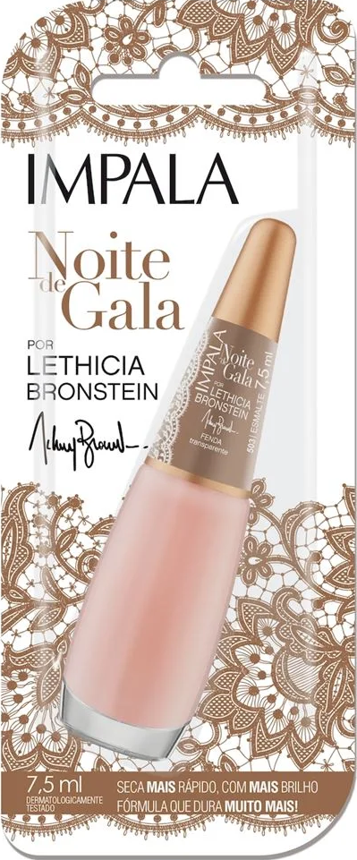 Esmalte Transparente Impala A Cor da Sua Moda Fenda 7,5ml Blister - (6 unidades)