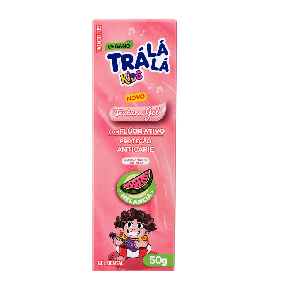GEL DENTAL TRA LA LA KIDS MELANCIA 50G