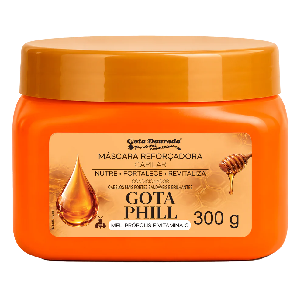 Máscara Capilar Gota Dourada Gota Phill 300g