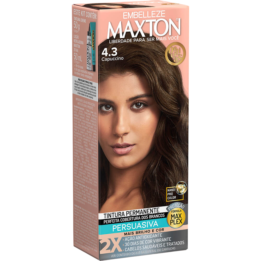 Tintura Maxton Delícias Capuccino 4.3