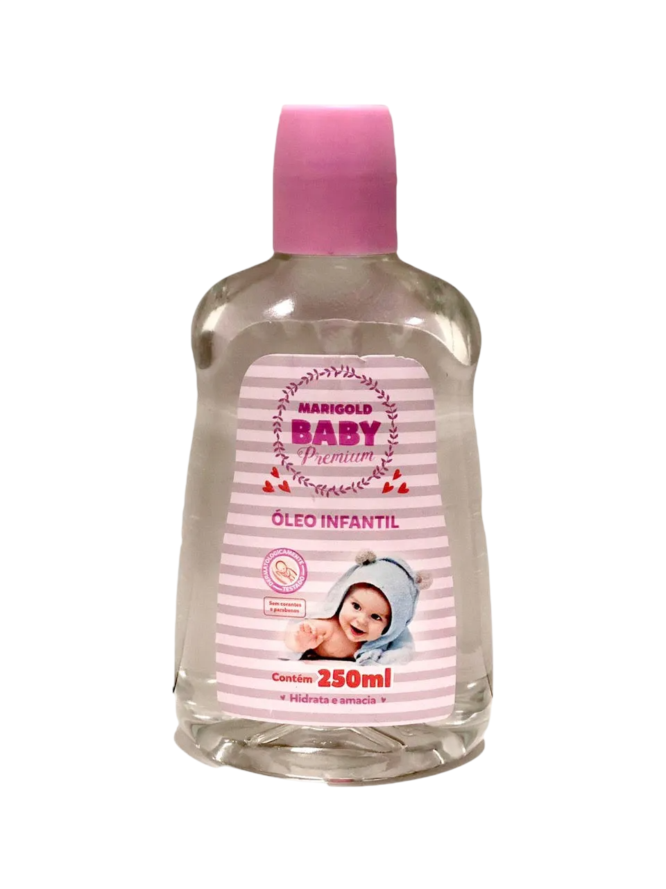 Óleo Infantil Marigold Baby Rosa 250ml