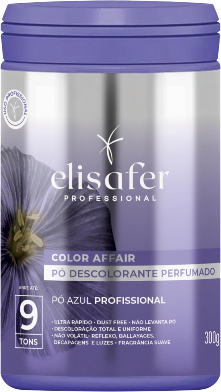 Pó Descolorante Elisafer Premium 300g