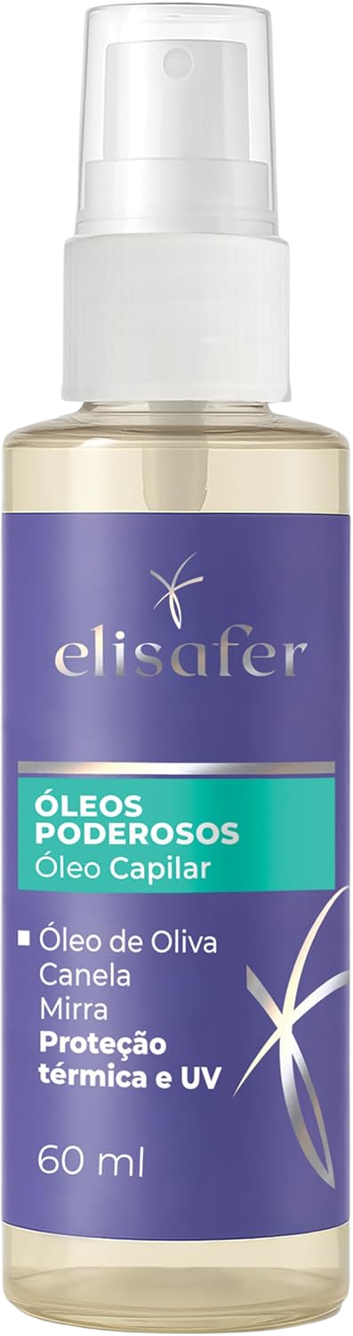 Óleo Capilar Elisafer Óleos Poderosos 60ml