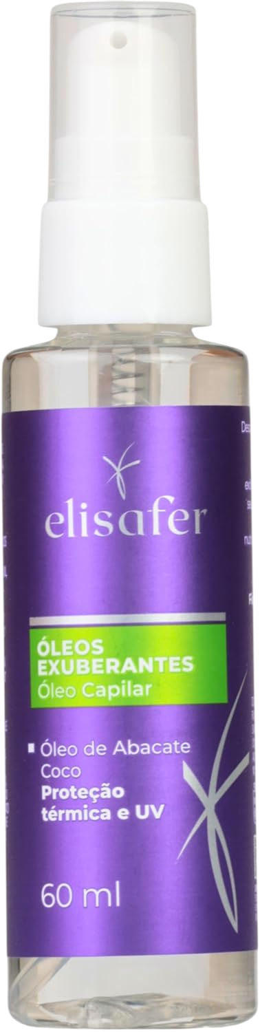 Óleo Capilar Elisafer Óleos Exuberantes 60ml