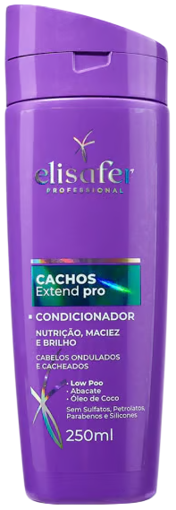 Condicionador Elisafer Cachos Extend Pro 250ml