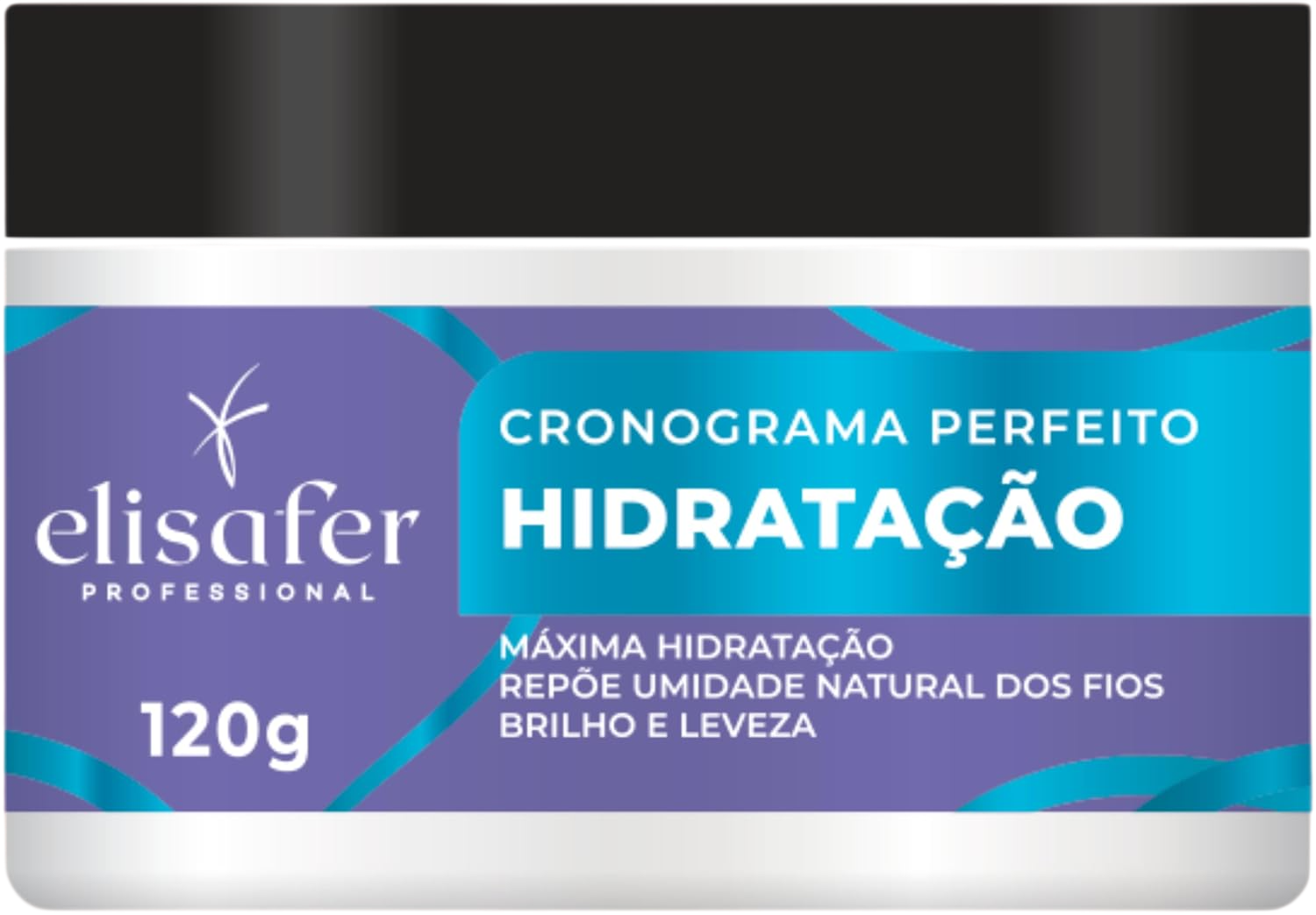 Máscara Elisafer Cronograma Perfeito Hidratação 120g