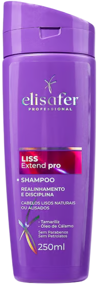 Shampoo Elisafer Liss Extend Pro 250ml