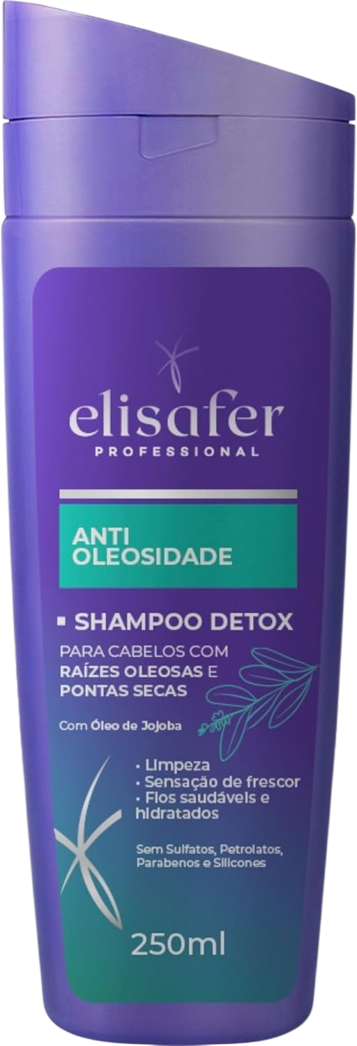 Shampoo Elisafer Anti Oleosidade 250ml