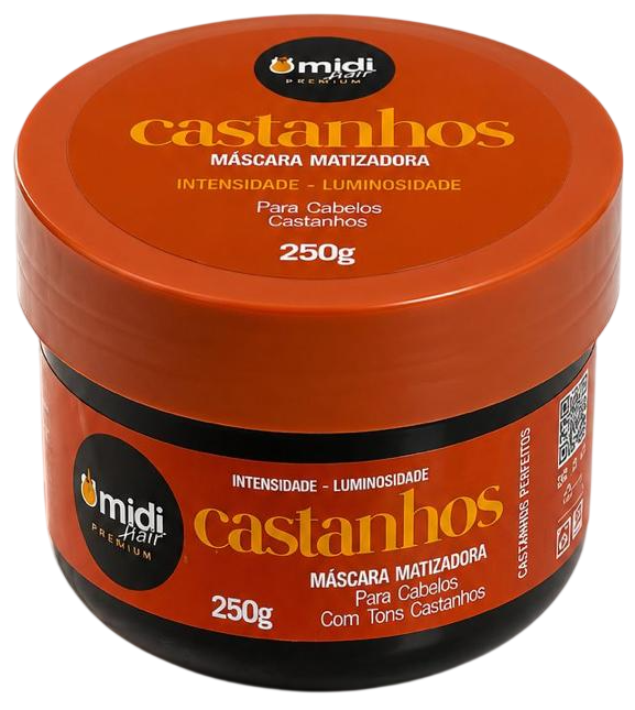 Máscara Matizadora Umidi Hair Castanho 250g