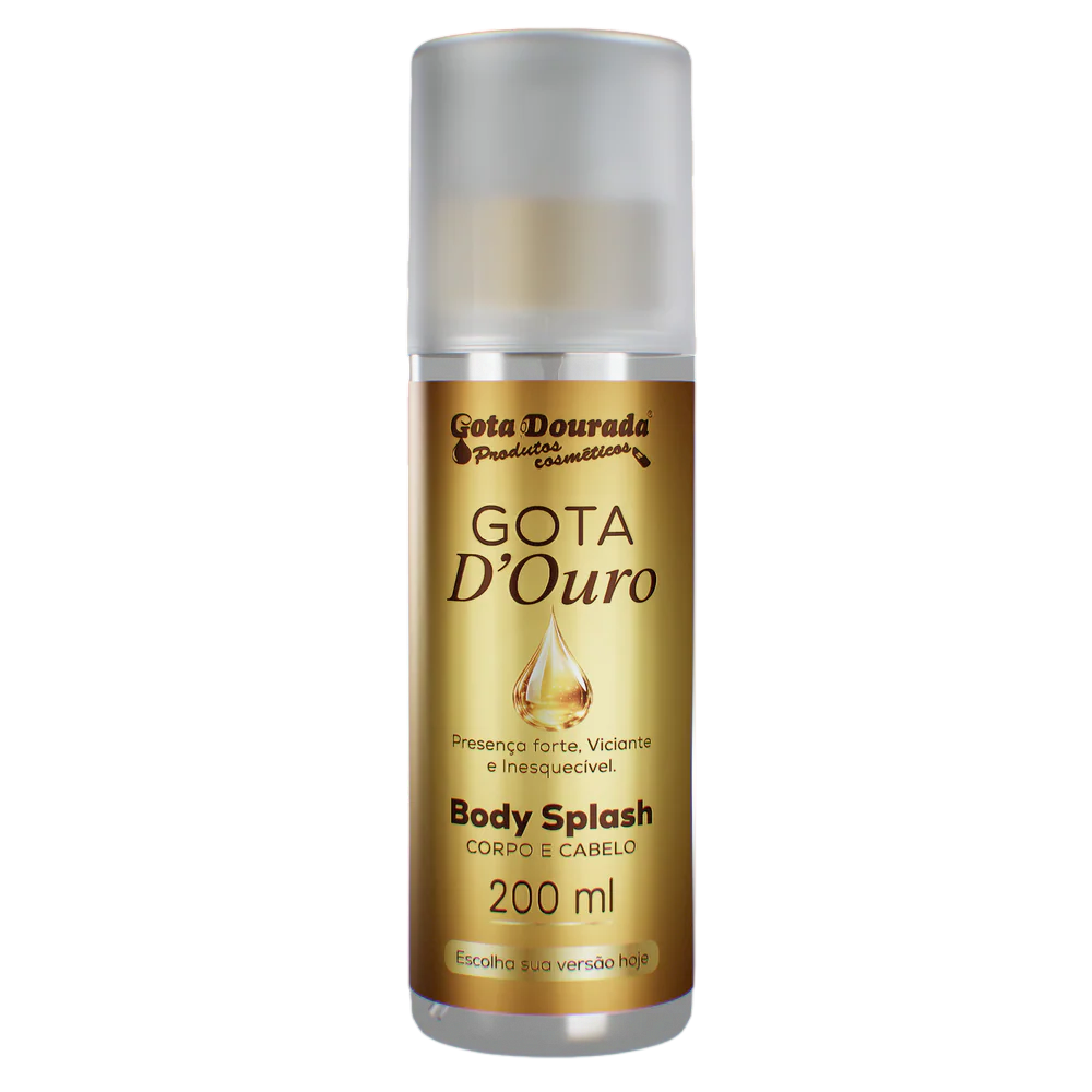 Body Splash Gota Dourada Gota D Ouro 200ml