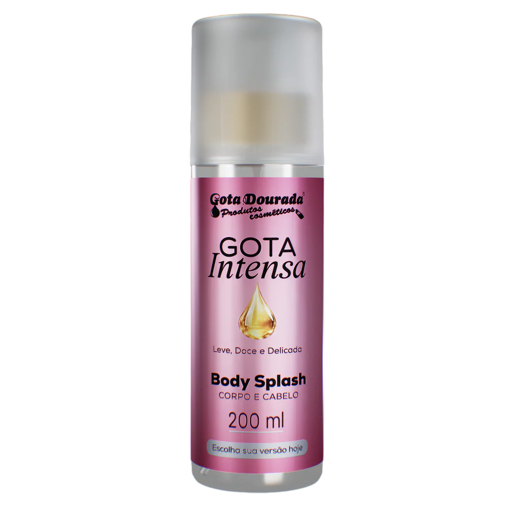 Body Splash Gota Dourada Gota Intensa 200ml